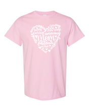Load image into Gallery viewer, Mother's Day Mom "Heart" T-Shirt Clearance