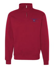 Load image into Gallery viewer, New Vision Cadet Collar Quarter-Zip Sweatshirt (Unisex)