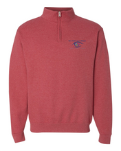 Load image into Gallery viewer, New Vision Cadet Collar Quarter-Zip Sweatshirt (Unisex)