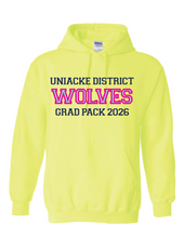 Load image into Gallery viewer, Wolves Twill Embroidered Grad Hoodie 2026