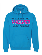 Load image into Gallery viewer, Wolves Twill Embroidered Grad Hoodie 2026