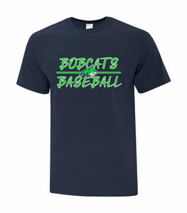 Berwick Bobcats Adult Cotton Tee (Unisex)
