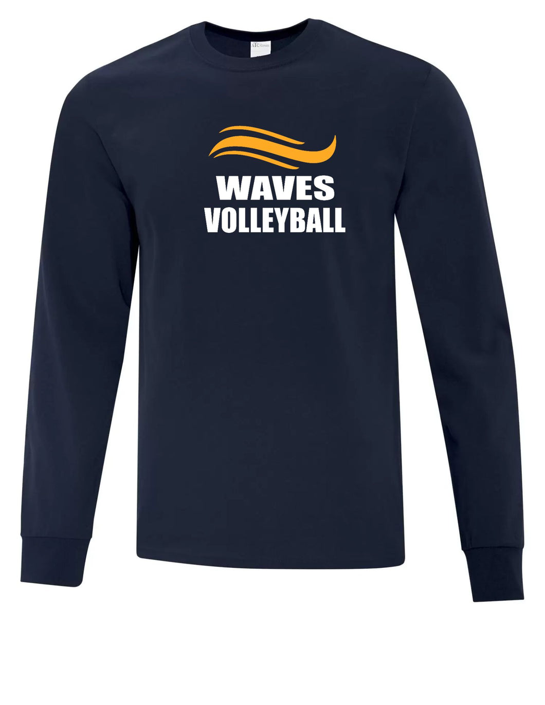 Waves Volleyball Club - Adult Long Sleeve Shirt