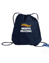 Load image into Gallery viewer, Waves Volleyball Club - Cinch Bags
