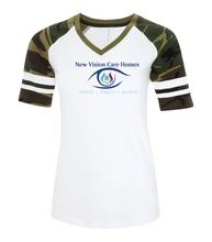 Load image into Gallery viewer, New Vision ATC™ BASEBALL LADIES&#39; TEE (Left Chest or Full Front Logo)
