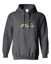 Load image into Gallery viewer, Pickleball Heart Rate Adult Hoodie
