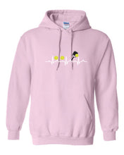 Load image into Gallery viewer, Pickleball Heart Rate Adult Hoodie
