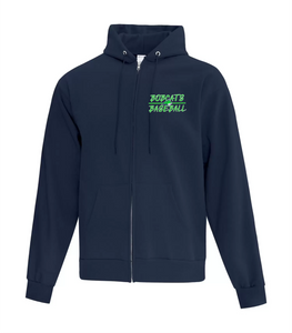 Berwick Bobcats Adult Zip Up Hoodie (Unisex)
