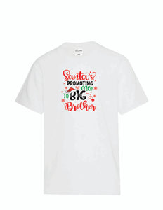 "Santa's Promoting Me to Big Brother" - Youth Tee