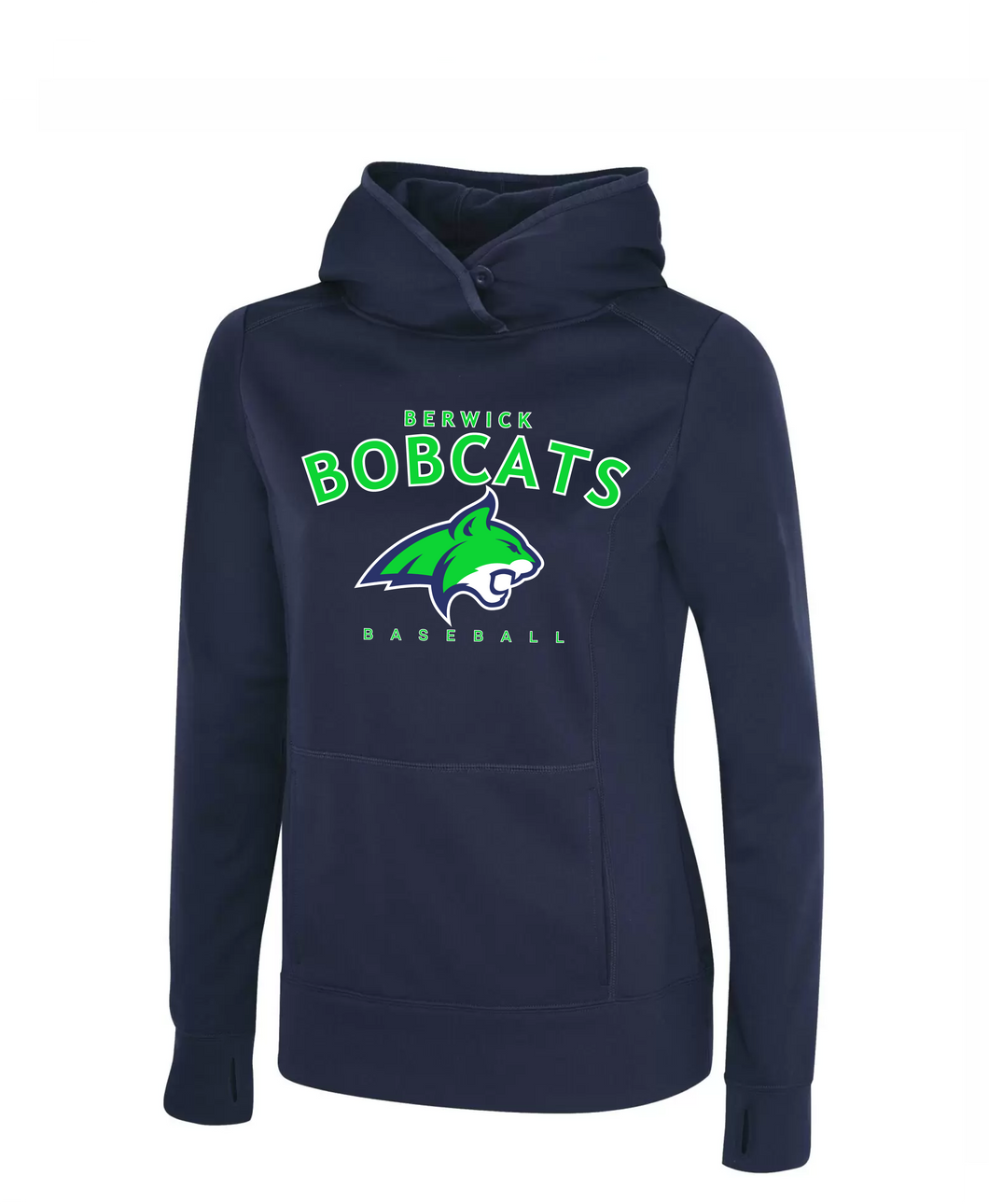 Berwick Bobcats Ladies Gameday Polyester Hoodie