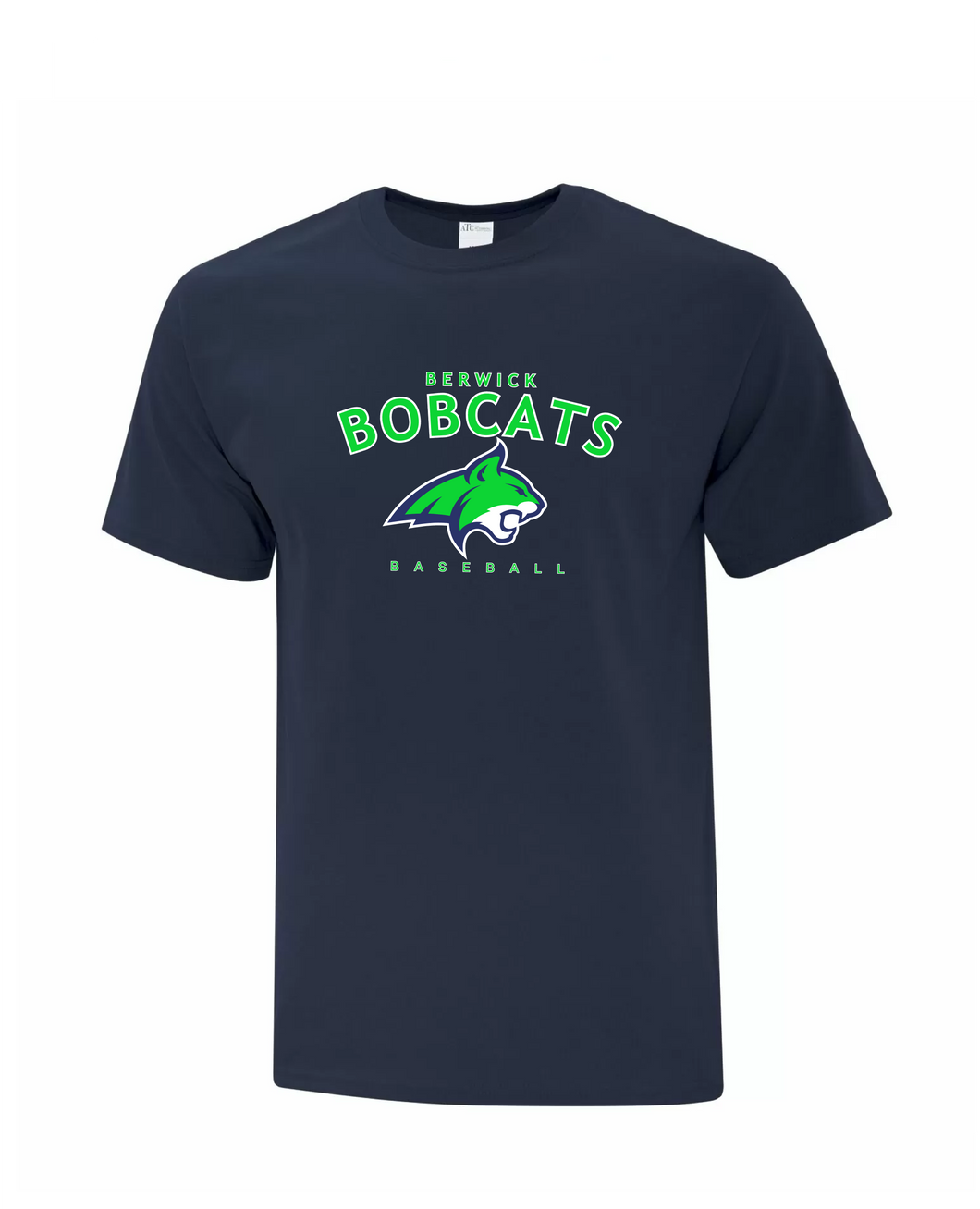 Berwick Bobcats Adult Cotton Tee (Unisex)