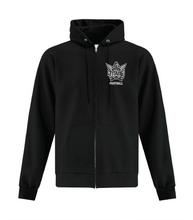 Load image into Gallery viewer, NKEC Football Full Zip Hoodie (Embroidered Name included)
