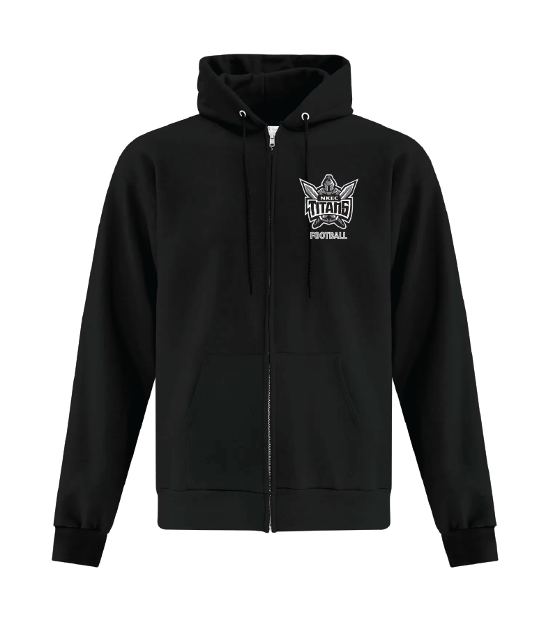 NKEC Football Full Zip Hoodie (Embroidered Name included)