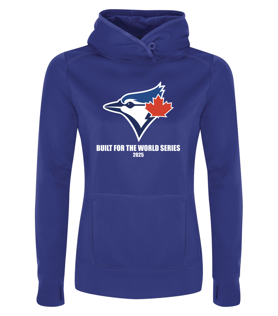 Bluejays Ladies Polyester Hoodie