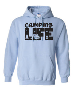 Camping Life Adult Hoodies Clearance