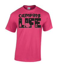 Load image into Gallery viewer, Camping Life T-shirts YOUTH and ADULT Clearance
