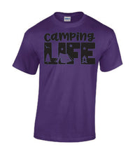 Load image into Gallery viewer, Camping Life T-shirts YOUTH and ADULT Clearance
