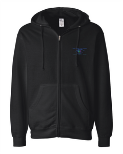 New Vision Mid-weight Full-Zip Hooded Sweatshirt (Unisex)