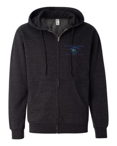New Vision Mid-weight Full-Zip Hooded Sweatshirt (Unisex)