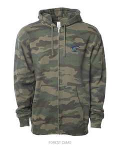 New Vision Mid-weight Full-Zip Hooded Sweatshirt (Unisex)