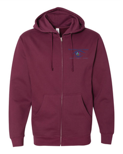 New Vision Mid-weight Full-Zip Hooded Sweatshirt (Unisex)