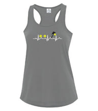 Load image into Gallery viewer, Pickleball Heart Rate Adult Ladies Tank
