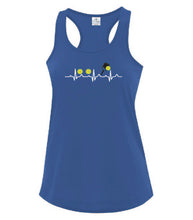 Load image into Gallery viewer, Pickleball Heart Rate Adult Ladies Tank

