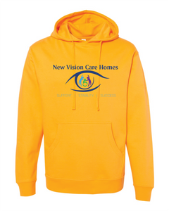 New Vision Mid-weight Hooded Sweatshirt (Unisex)