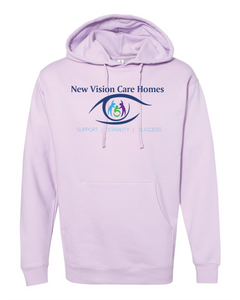 New Vision Mid-weight Hooded Sweatshirt (Unisex)