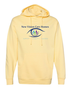 New Vision Mid-weight Hooded Sweatshirt (Unisex)