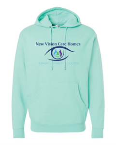 New Vision Mid-weight Hooded Sweatshirt (Unisex)