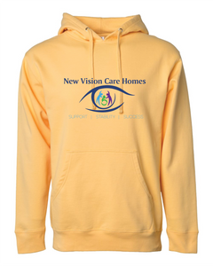New Vision Mid-weight Hooded Sweatshirt (Unisex)