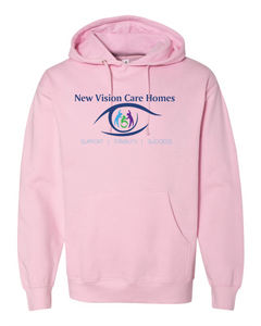 New Vision Mid-weight Hooded Sweatshirt (Unisex)