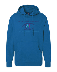 New Vision Mid-weight Hooded Sweatshirt (Unisex)