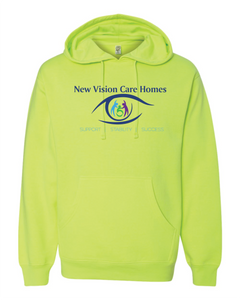 New Vision Mid-weight Hooded Sweatshirt (Unisex)
