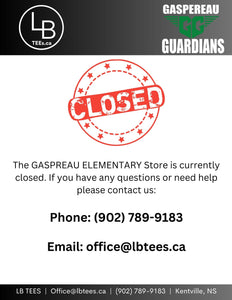 Gaspreau Elementary - Online Store Closed