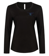 Load image into Gallery viewer, New Vision RING SPUN LONG SLEEVE LADIES&#39; TEE (Left Chest or Full Front Logo)
