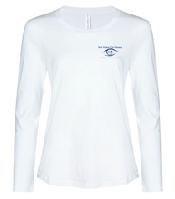Load image into Gallery viewer, New Vision RING SPUN LONG SLEEVE LADIES&#39; TEE (Left Chest or Full Front Logo)
