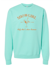 Load image into Gallery viewer, Showgirl EST. 2025 Crewneck Sweatshirt Unisex Cut
