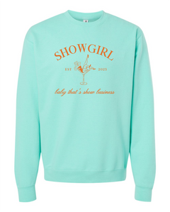 Showgirl EST. 2025 Crewneck Sweatshirt Unisex Cut