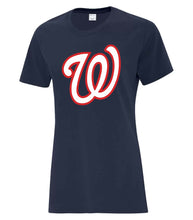 Load image into Gallery viewer, Ladies Wildcats &quot;W&quot; Cotton T-Shirt

