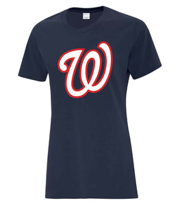 Ladies Wildcats "W" Cotton T-Shirt