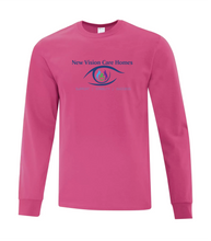 Load image into Gallery viewer, Cotton Long Sleeve  (Unisex) - Left Chest or Full Front Screen Print
