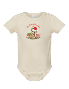 My first Christmas Infant Onesie and Tee