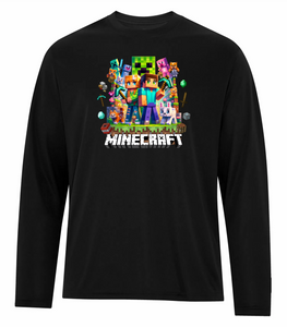 Minecraft YOUTH Tee & Long Sleeve Shirt Clearance