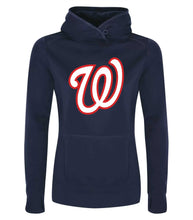 Load image into Gallery viewer, Ladies Wildcats &quot;W&quot; Polyester Hoodie
