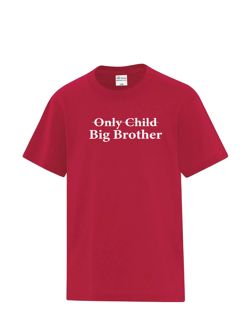 Only Child - Big Brother/Big Sister - Youth Tee