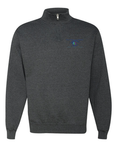 New Vision Cadet Collar Quarter-Zip Sweatshirt (Unisex)