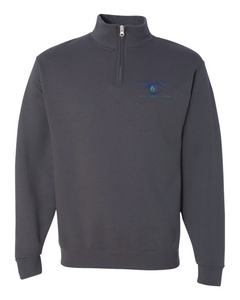 New Vision Cadet Collar Quarter-Zip Sweatshirt (Unisex)
