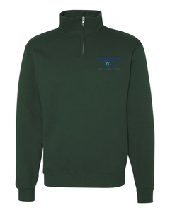 New Vision Cadet Collar Quarter-Zip Sweatshirt (Unisex)